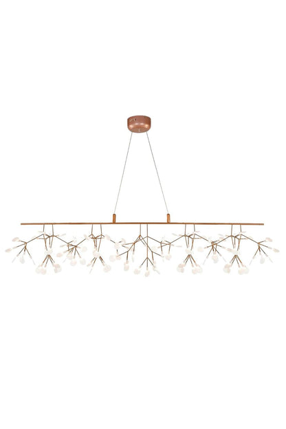 Linear Branch Firefly Chandelier - view 12 | morylighting