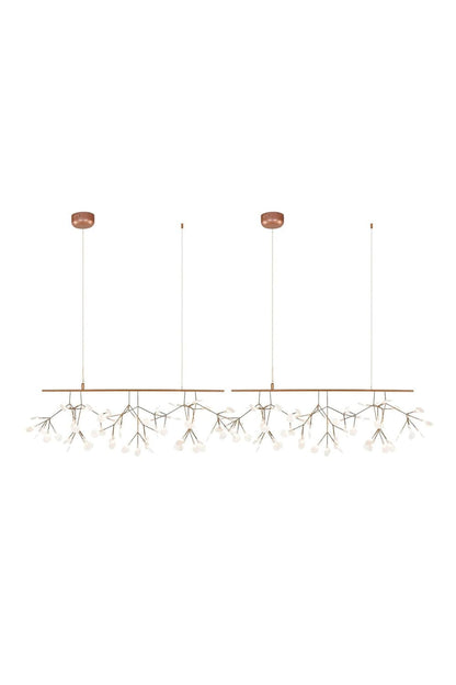Linear Branch Firefly Chandelier - view 17 | morylighting
