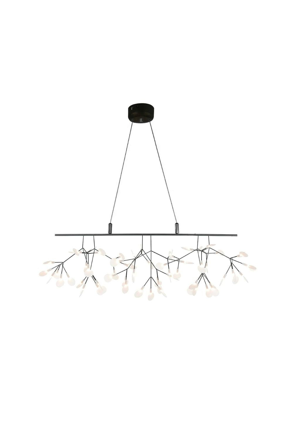 Linear Branch Firefly Chandelier - view 20 | morylighting