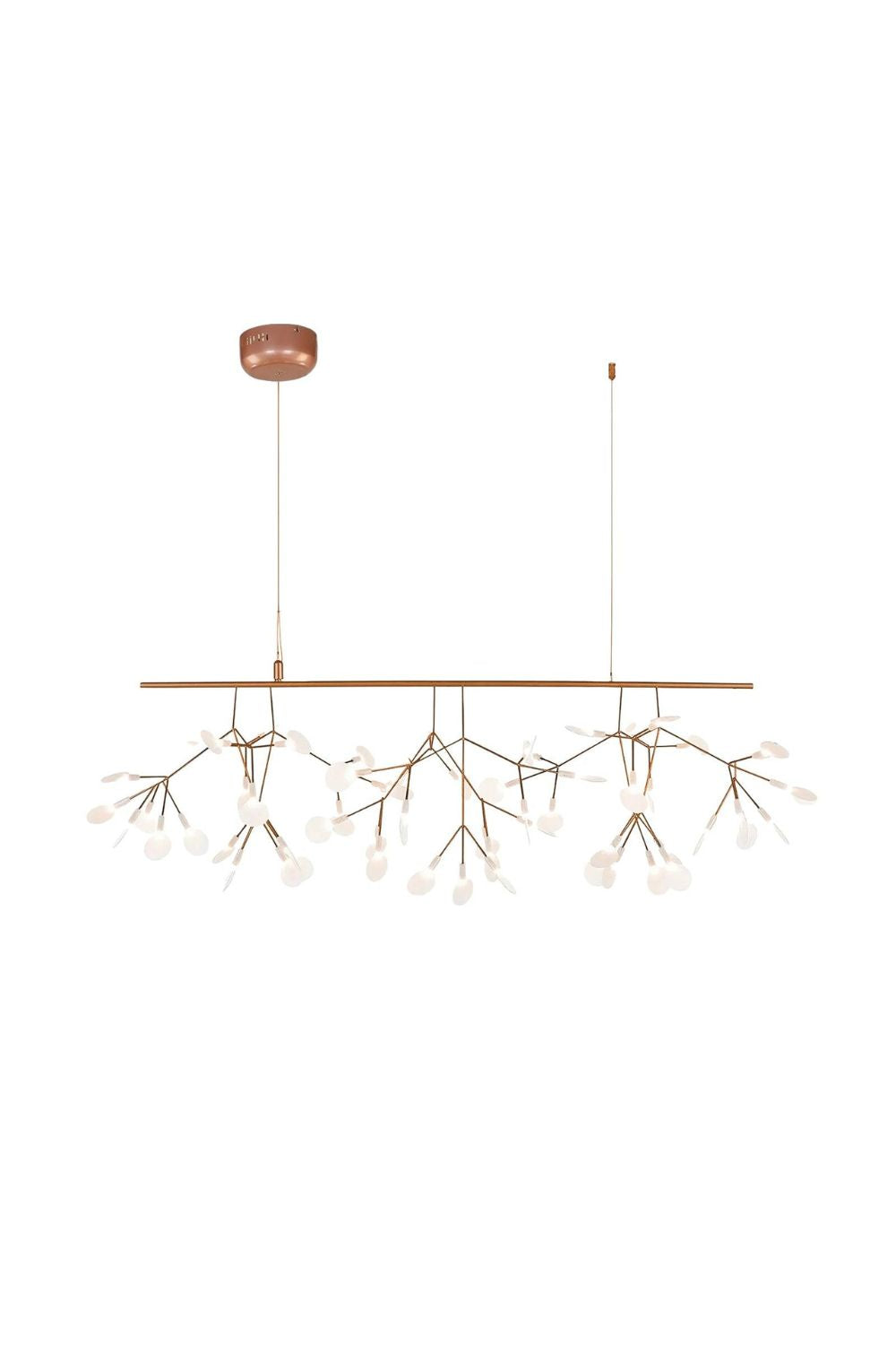 Linear Branch Firefly Chandelier - view 21 | morylighting