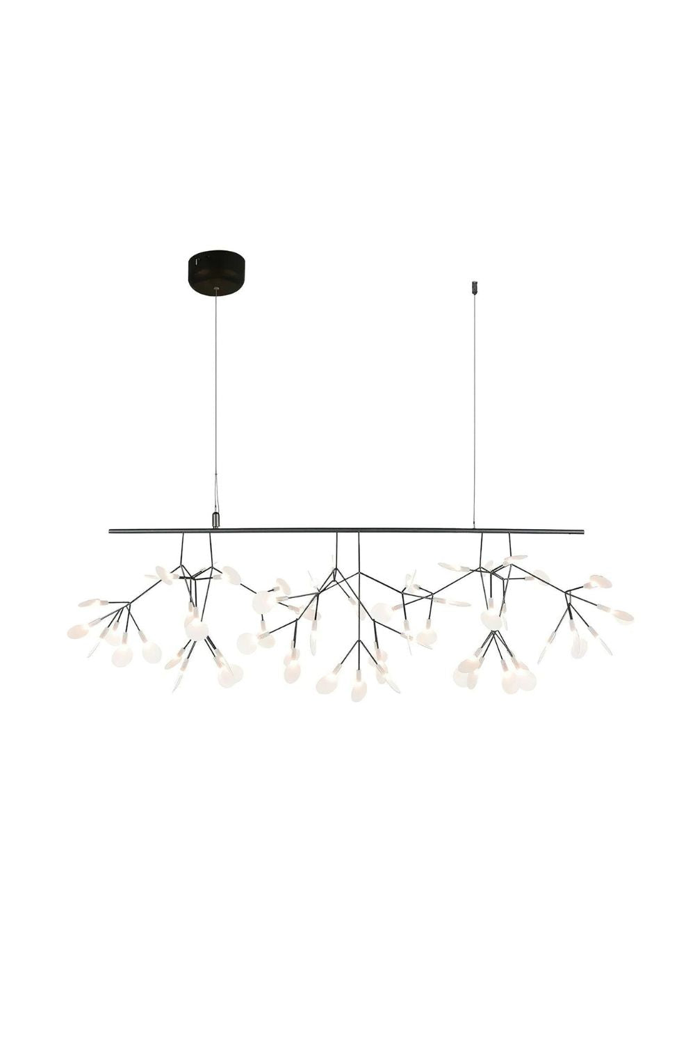 Linear Branch Firefly Chandelier - view 22 | morylighting