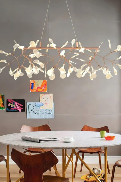 Linear Branch Firefly Chandelier - view 6 | morylighting