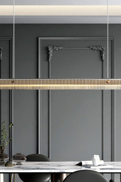 Linear Glass Pendant Light - morylighting