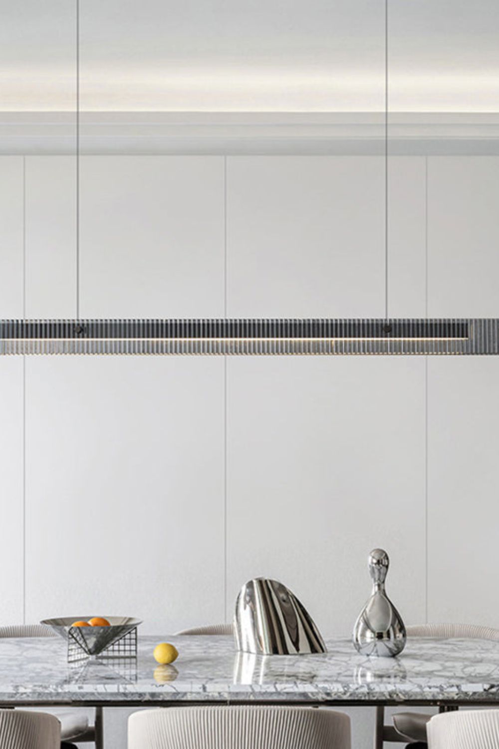 Linear Glass Pendant Light - morylighting