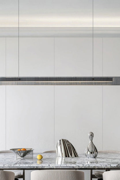 Linear Glass Pendant Light - morylighting
