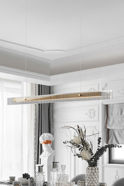 Linear Glass Pendant Light - morylighting