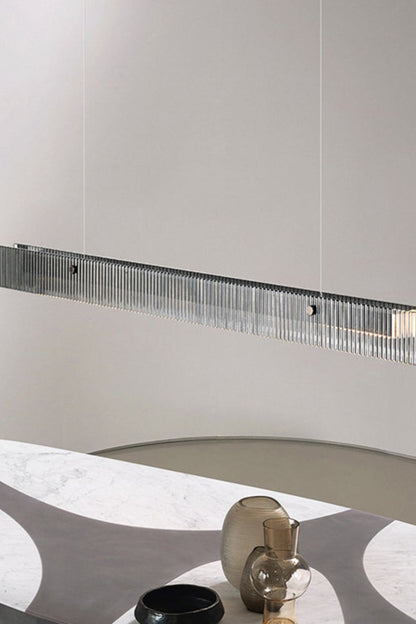 Linear Glass Pendant Light - morylighting