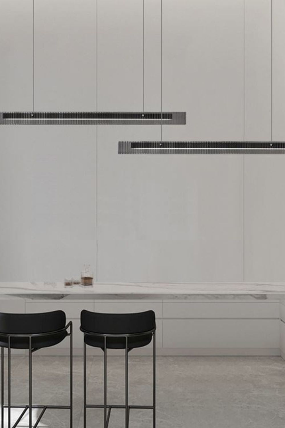 Linear Glass Pendant Light - morylighting