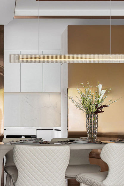 Linear Glass Pendant Light - morylighting