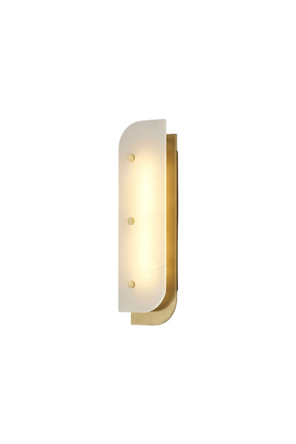 Lunar Veil alabaster wall lamp | Alabaster, Metal | Modern minimal style, curved shape | vexa lamps