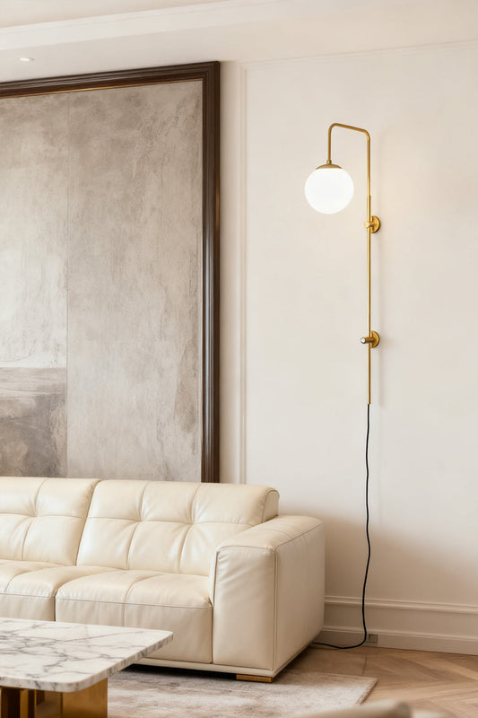 Lunivex Plug In Wall Lamp - view 2 | morylighting
