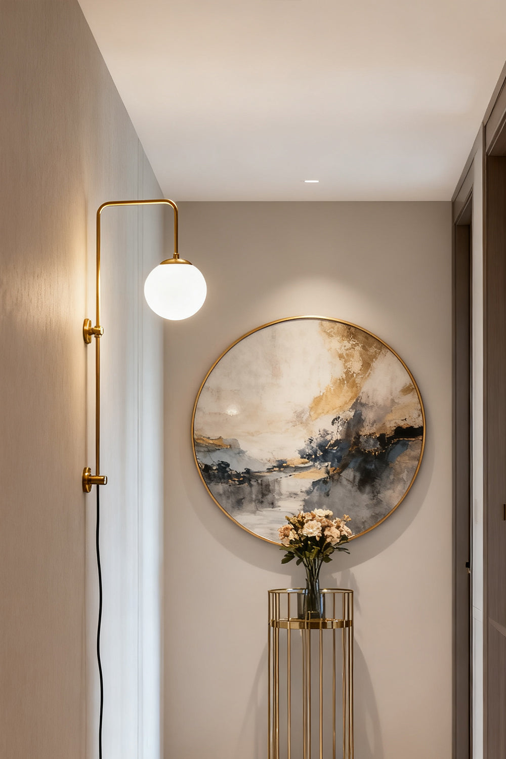 Lunivex Plug In Wall Lamp - view 5 | morylighting