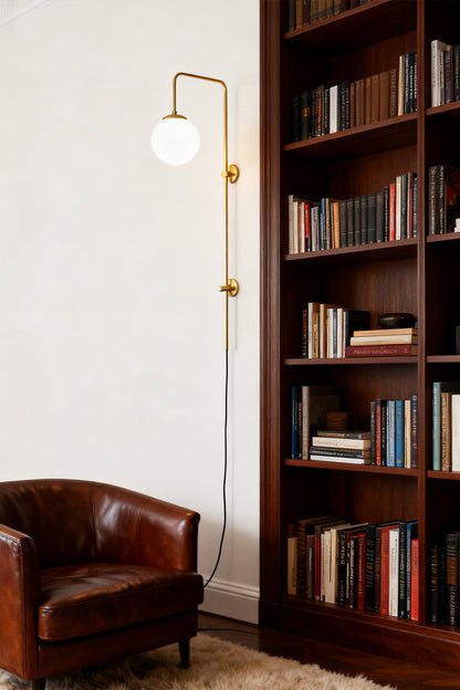 Lunivex Plug In Wall Lamp - view 4 | morylighting