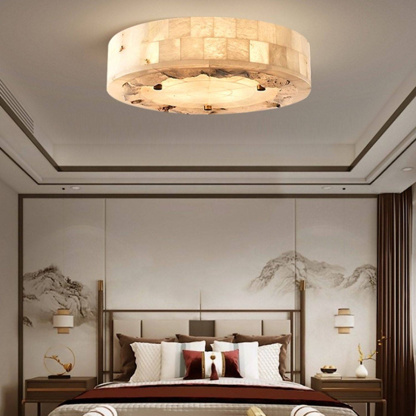Luriel Alabaster Ceiling Light