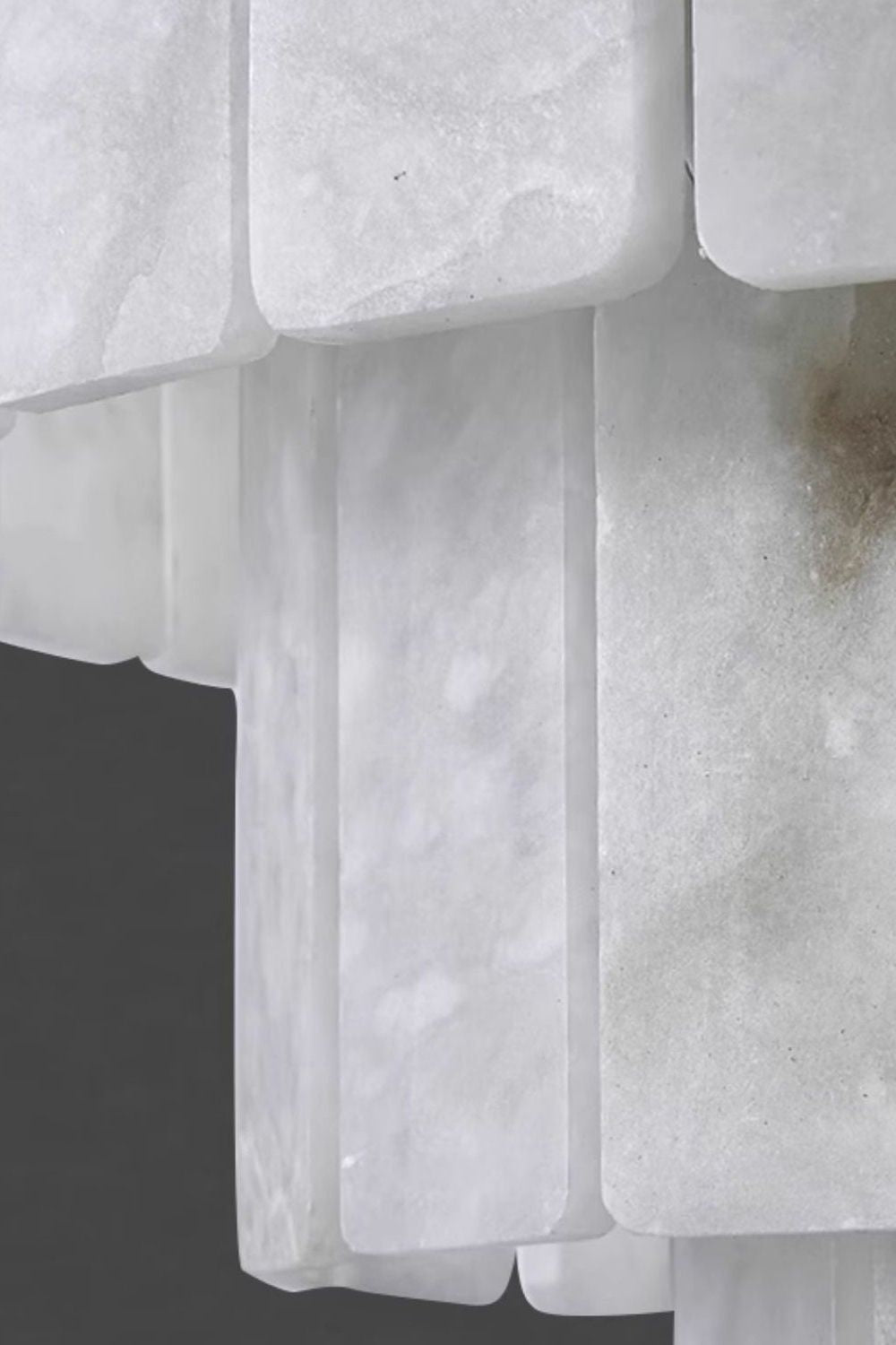 Luxurious Cascading Snow Plaster Chandelier - view 21 | morylighting