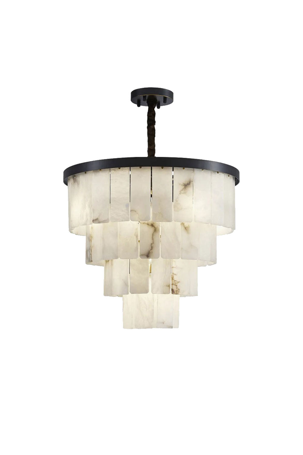 Luxurious Cascading Snow Plaster Chandelier | morylighting