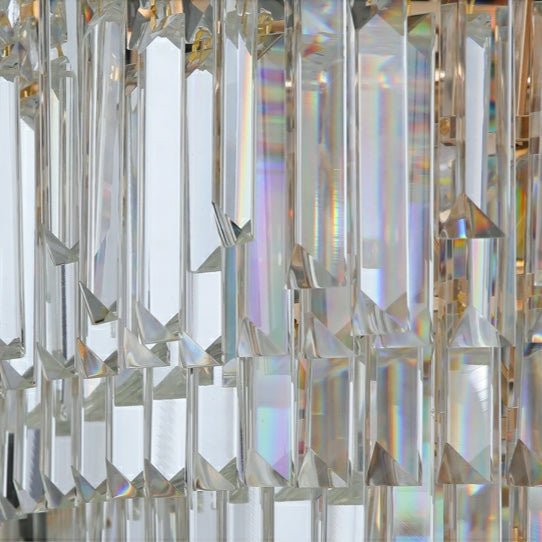 Morylighting Grand Luminous Round K9 Crystal Chandelier - Background Shot