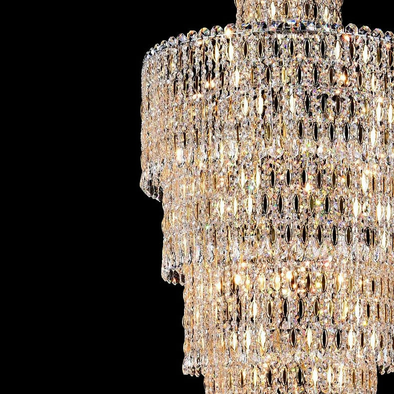 Morylighting Grand Lumina K9 Crystal Chandelier - Background Shot