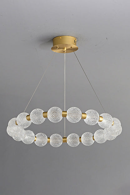 Luxury Pearl Ring Chandelier - morylighting