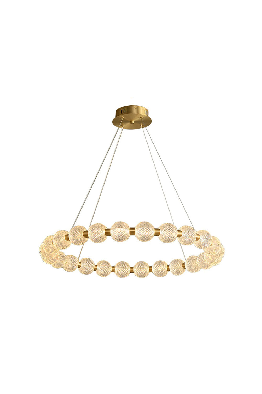 Luxury Pearl Ring Chandelier - morylighting
