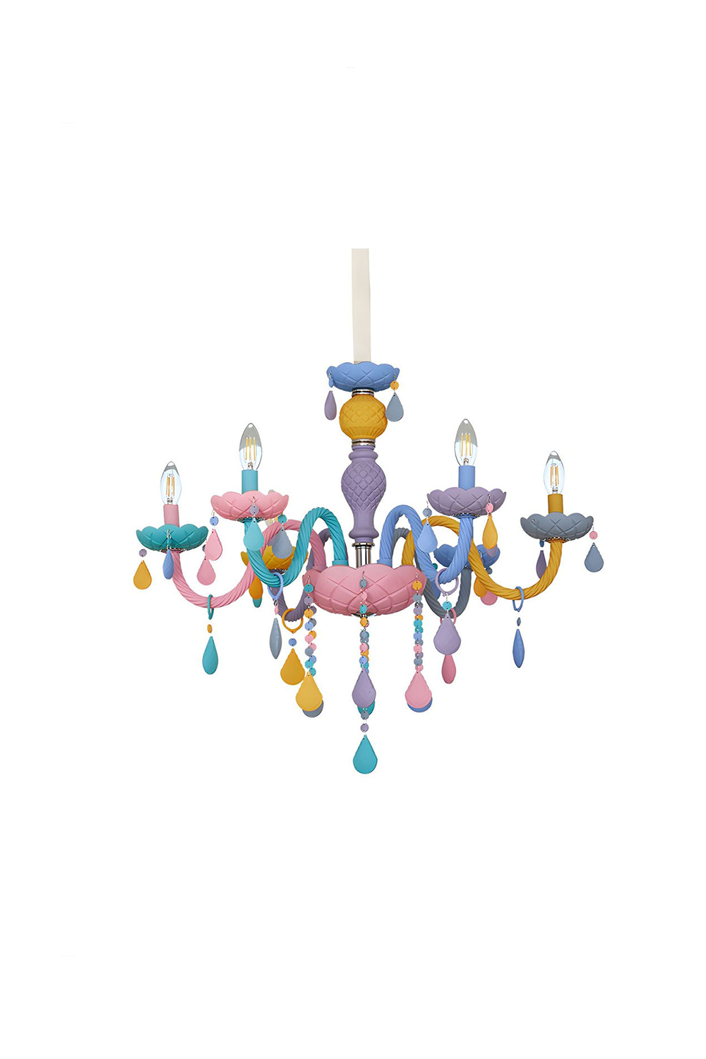 Macaron Children's Candle Chandelier | morylighting
