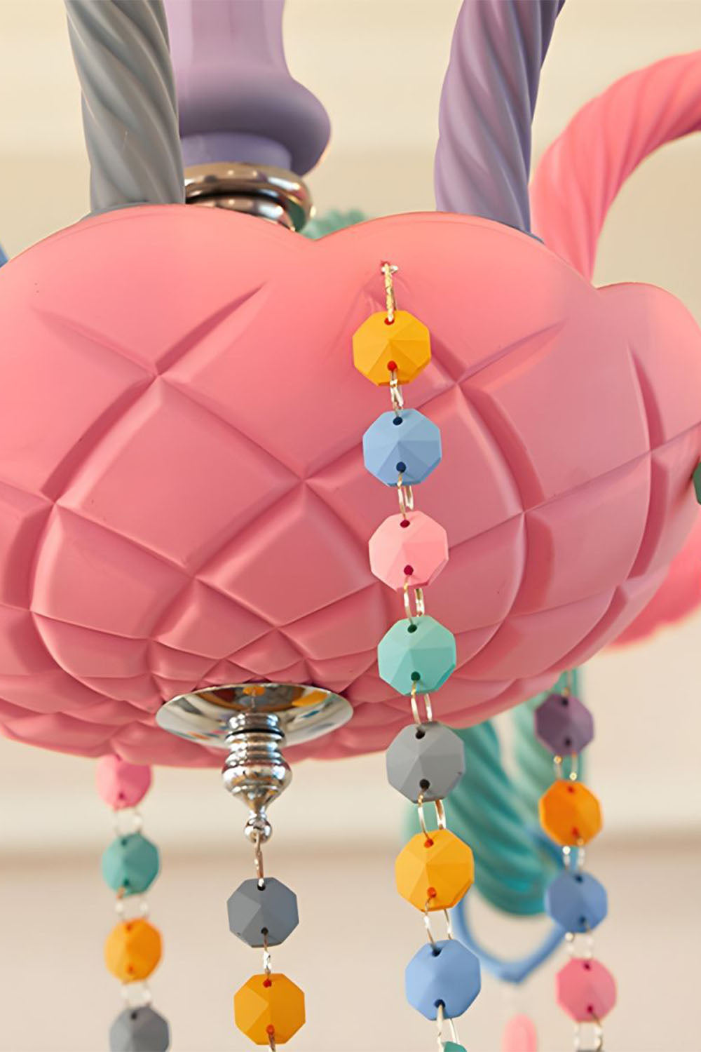 Macaron Children's Candle Chandelier - view 14 | morylighting