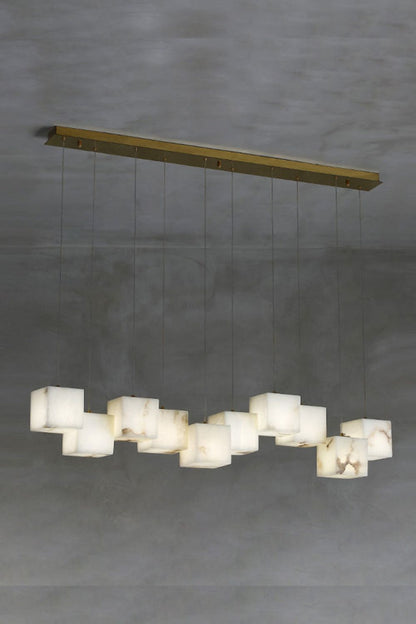 Marble Box Chandelier - morylighting