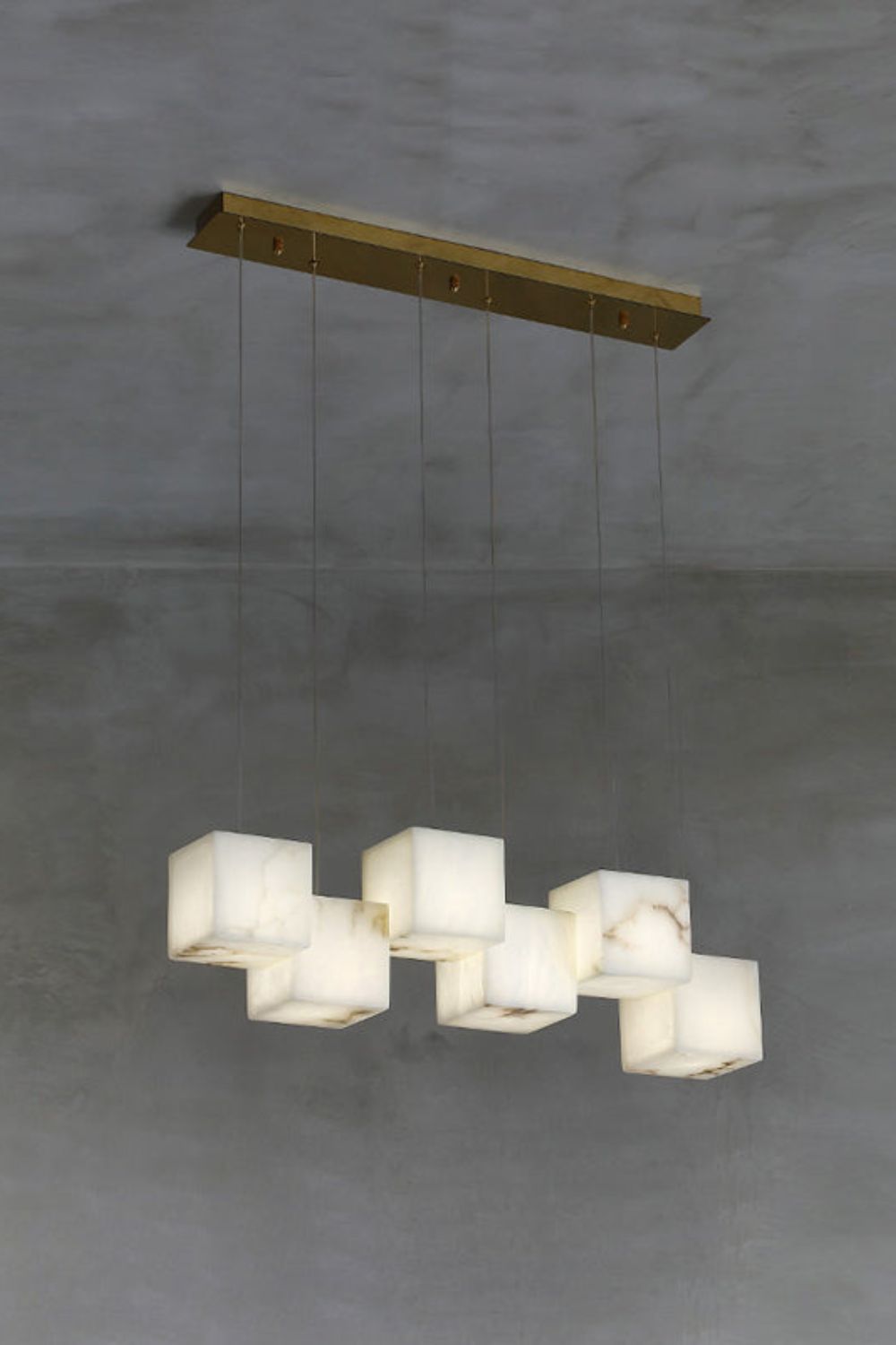 Marble Box Chandelier - morylighting