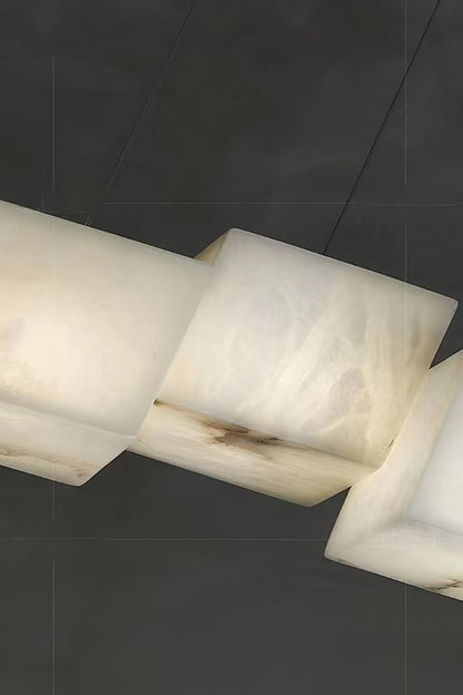 Marble Box Chandelier - morylighting