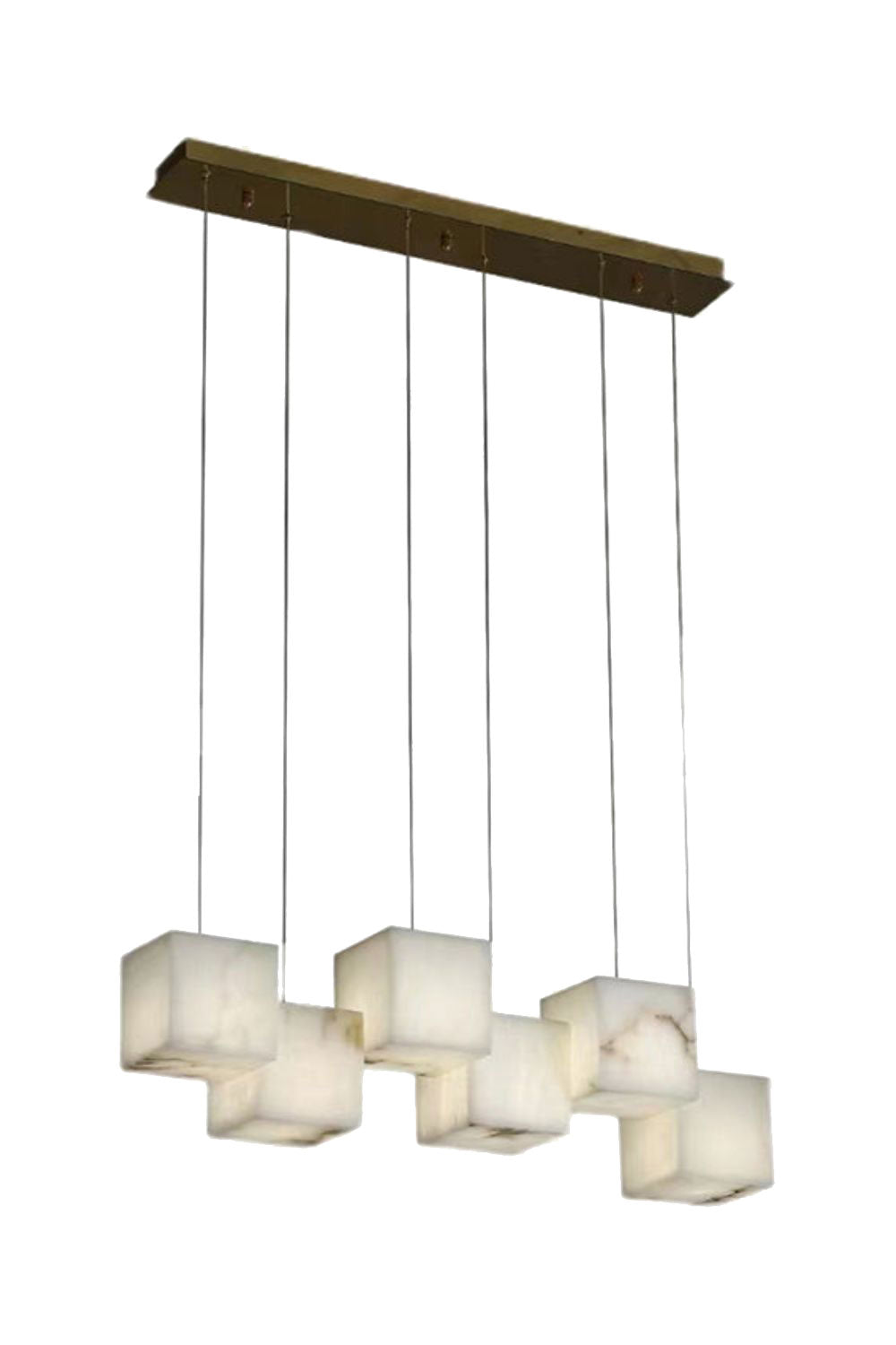 Marble Box Chandelier - morylighting