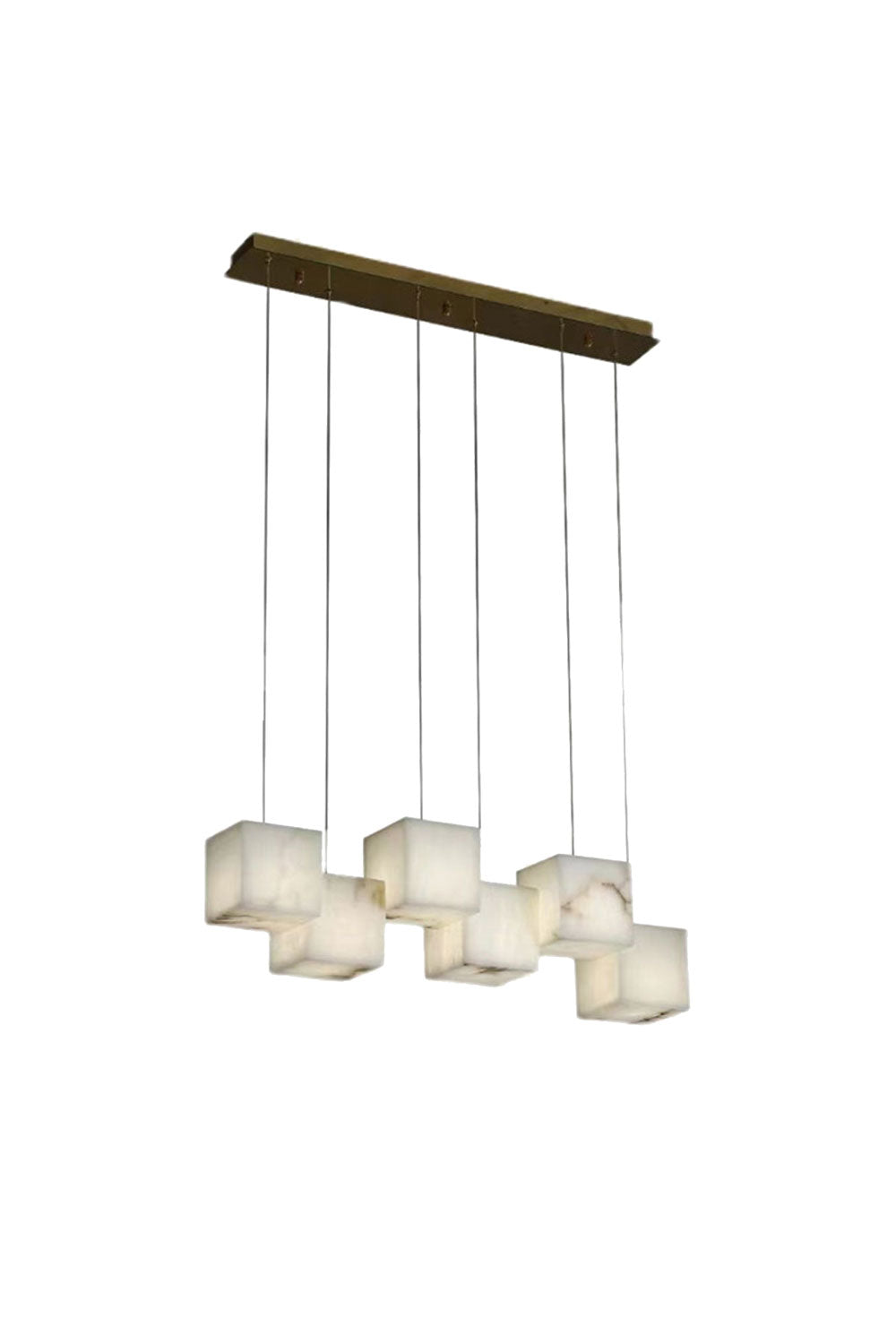 Marble Box Chandelier - morylighting