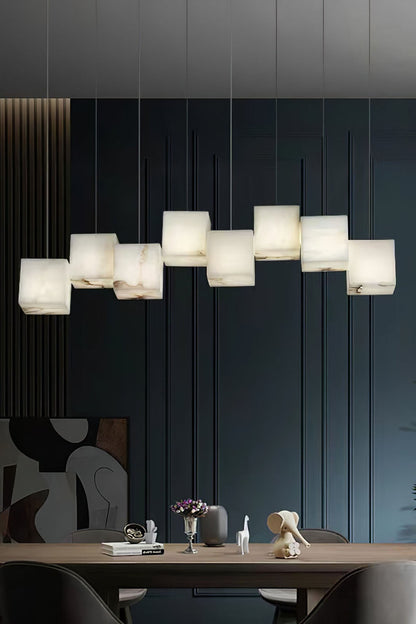 Marble Box Chandelier - morylighting