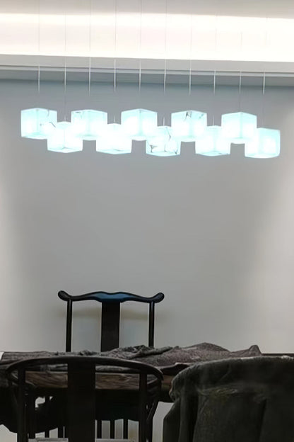 Marble Box Chandelier - morylighting