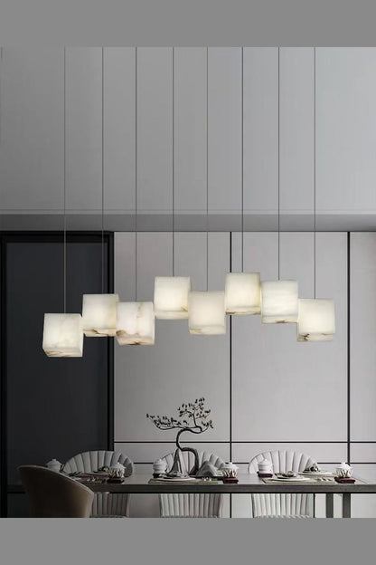 Marble Box Chandelier - morylighting