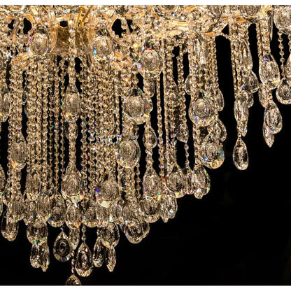 Morylighting Grand Lumina 44-Light Crystal Chandelier - Background Shot
