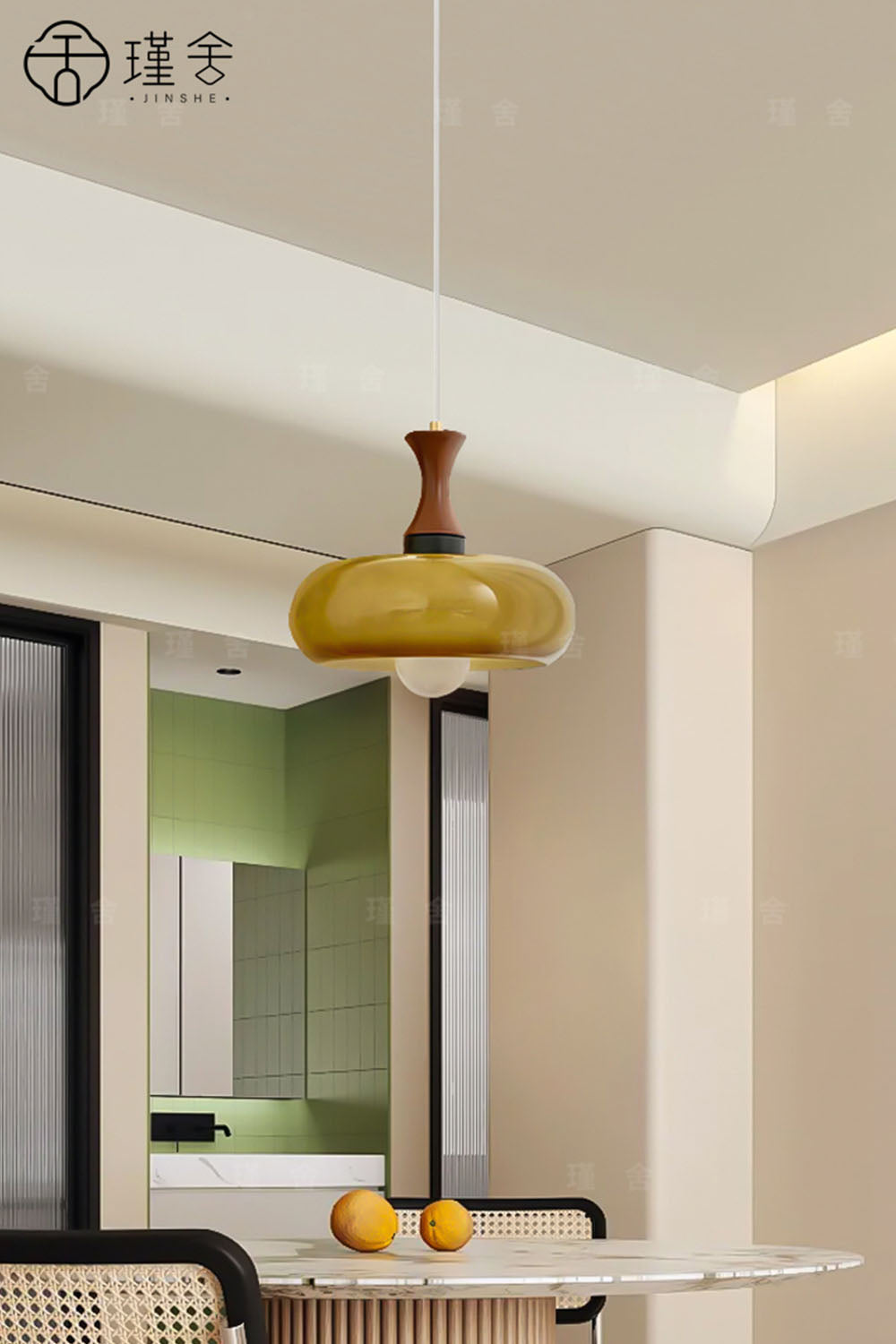 Mayon Plug In Pendant Lamp - view 12 | morylighting
