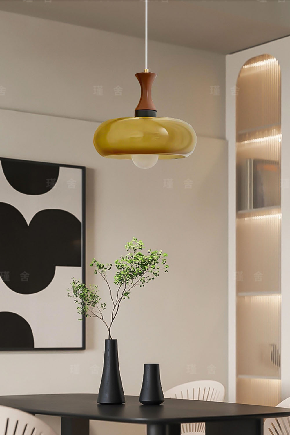 Mayon Plug In Pendant Lamp - view 14 | morylighting