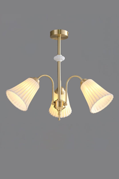 Medieval Ceramic Trumpet Chandelier - morylighting