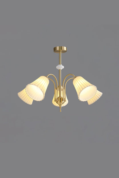 Medieval Ceramic Trumpet Chandelier - morylighting