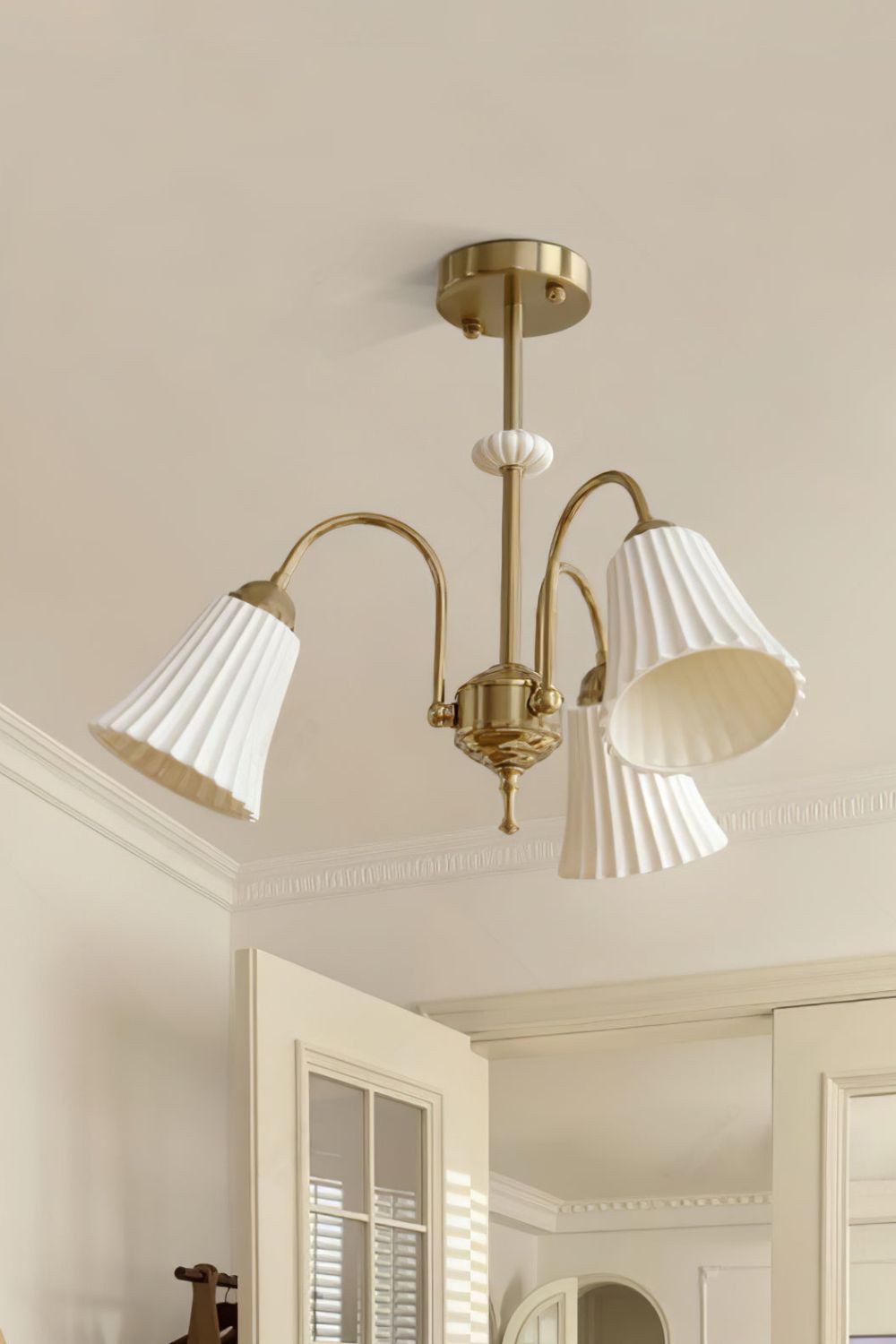 Medieval Ceramic Trumpet Chandelier - morylighting