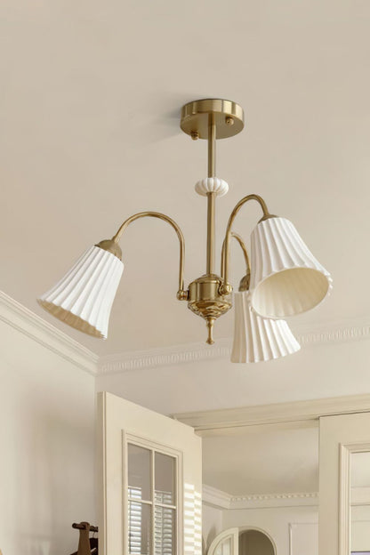 Medieval Ceramic Trumpet Chandelier - morylighting