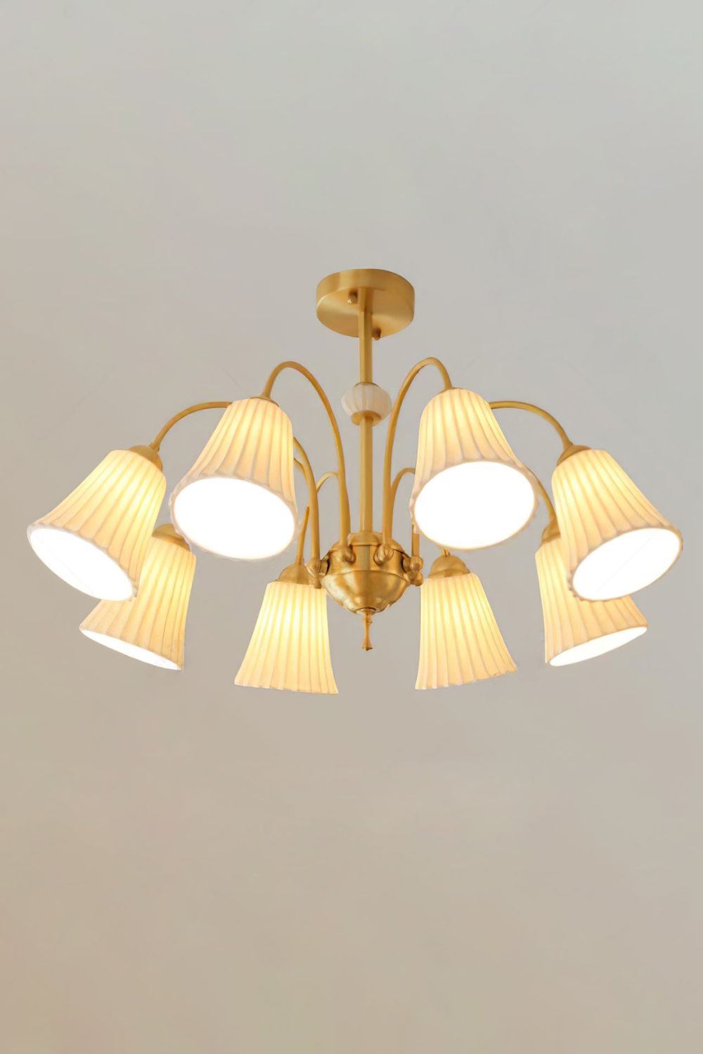 Medieval Ceramic Trumpet Chandelier - morylighting