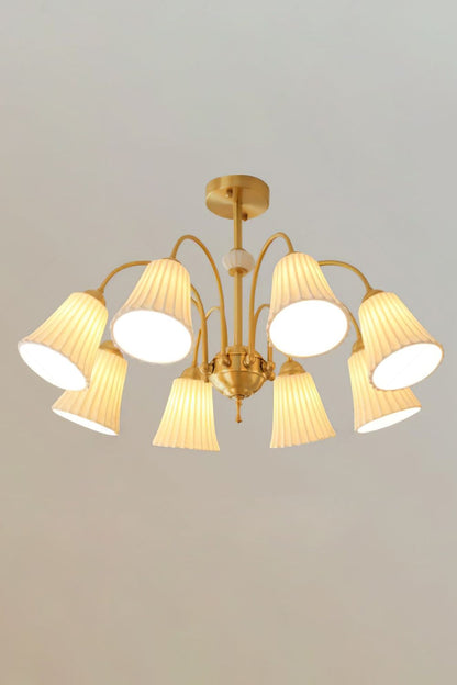 Medieval Ceramic Trumpet Chandelier - morylighting