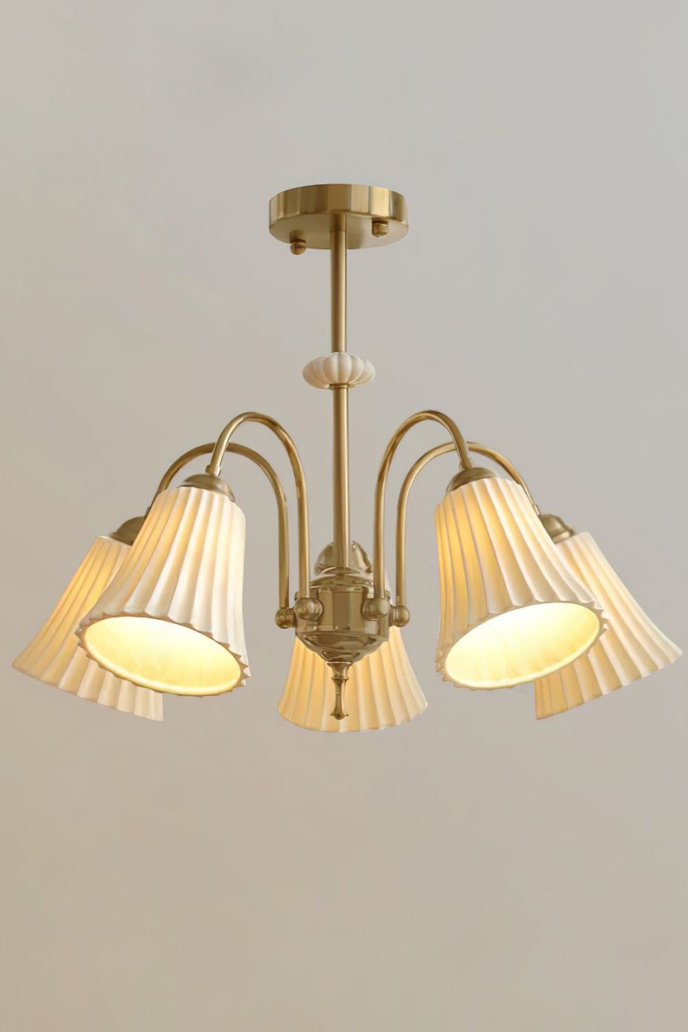 Medieval Ceramic Trumpet Chandelier - morylighting