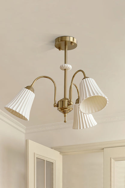 Medieval Ceramic Trumpet Chandelier - morylighting