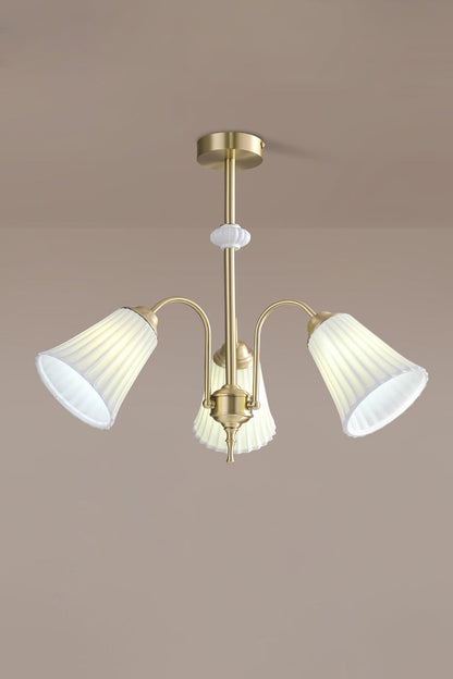 Medieval Ceramic Trumpet Chandelier - morylighting