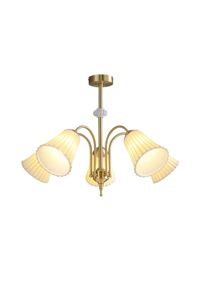Medieval Ceramic Trumpet Chandelier - morylighting