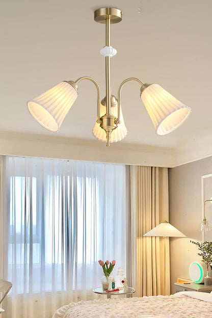 Medieval Ceramic Trumpet Chandelier - morylighting