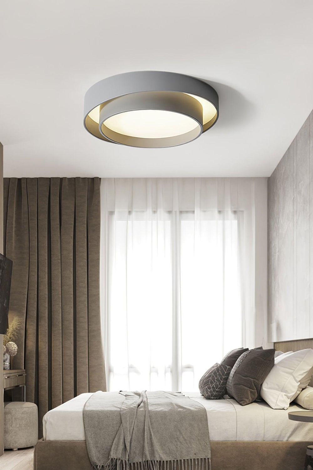 Modern Round Melody Ceiling Lamp - view 3 | morylighting