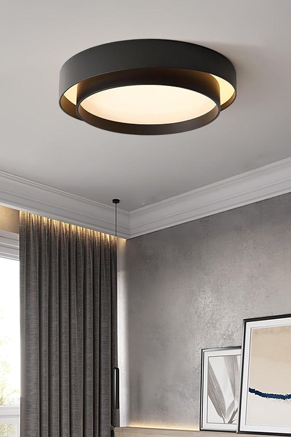 Modern Round Melody Ceiling Lamp - view 8 | morylighting